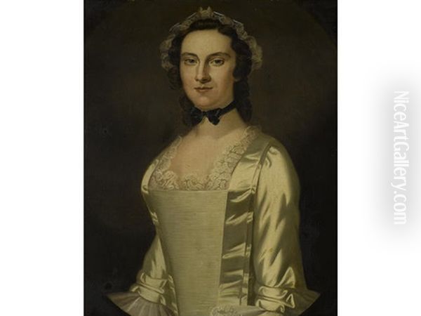 Portrait Of A Lady (possibly Maria Morris) - view 1