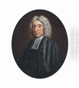 Portrait Of A Cleric, Half-length, In Robes