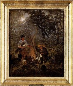 Forest Bonfire