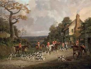 'the Creme O'th Chase', The Essex Hunt Near Epping