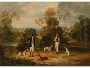Shooting Scenes (pair) by Dean Wolstenholme the Elder