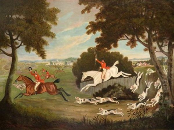 Hunting Scenes: A Pair - view 1