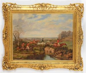 The Meet; Full Cry; Jumpking The Brooke (3 Works) by Dean Wolstenholme the Younger