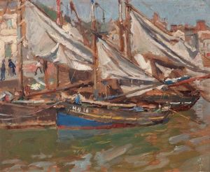 Honfleur by Hendrik Jan Wolter