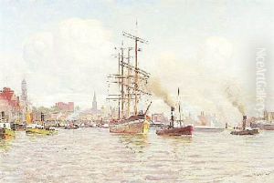 Hamburger Hafen by Geo Wolters