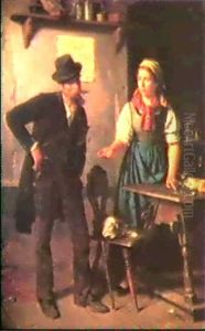 Off To America by Berthold Woltze