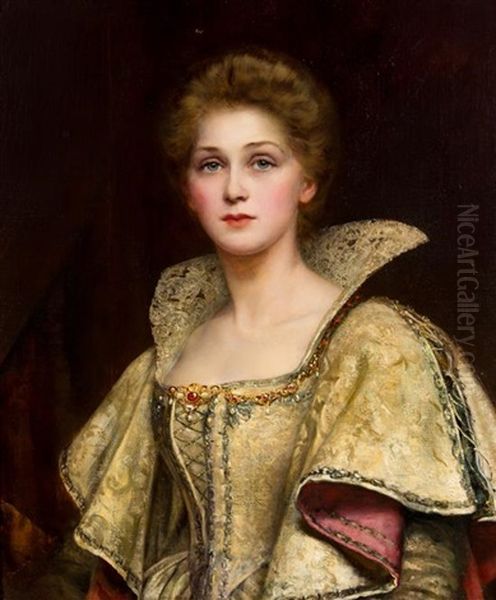 Portrait Of Amy Robsart - view 1