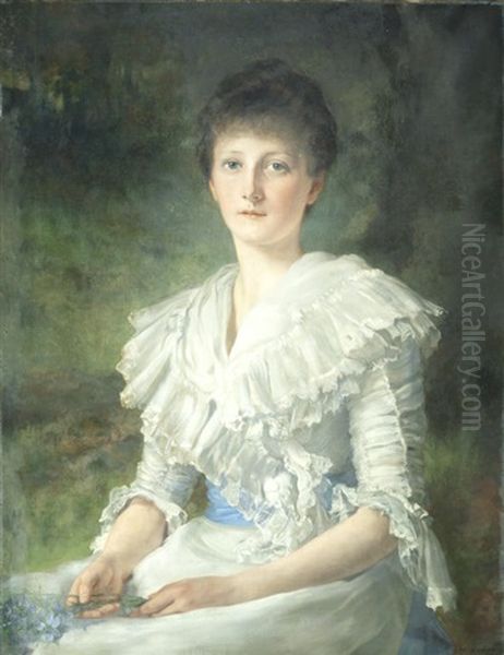 Portrait Of Mrs Mary Milnes Gaskell - view 1