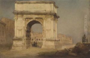 The Arch Of Titus, Rome The Arch Of Titus, Rome