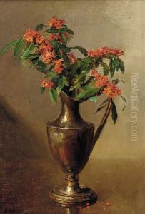 Milkweed In A Ewer by Catherine Mary Wood