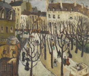 Paris Square, Bare Trees