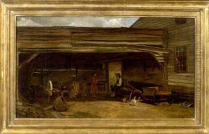 The Old Shed by George Bacon Wood