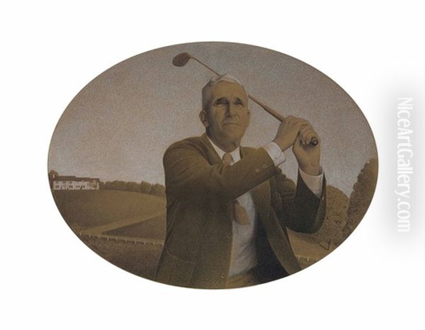 Study For The American Golfer - view 1