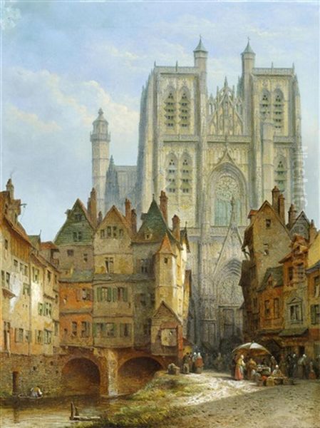 Die Kathedrale In Abbeville - view 1