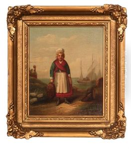 Portrait Of A Woman On A Shore