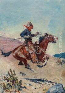 Pony Express Rider by Stanley L. Wood