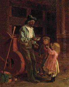 The Kitten by Thomas Waterman Wood