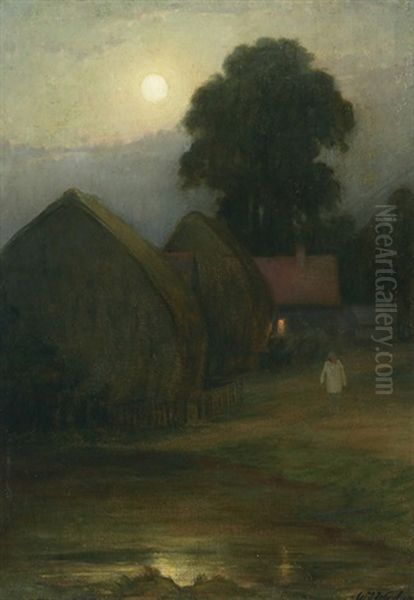 Moonlit Farm - view 1