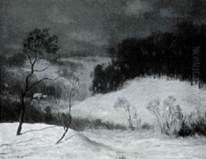 Nocturn Winter Landscape Nocturn Winter Landscape