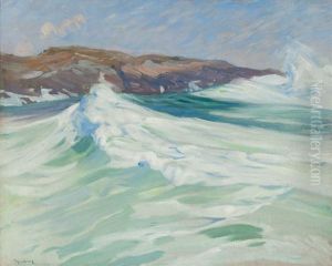 The Dying Storm by Charles Herbert Woodbury