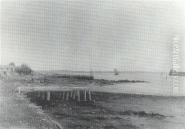 View Of The Harbor At Belfast, Maine - view 1