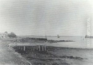 View Of The Harbor At Belfast, Maine by Hartwell Leon Woodcock