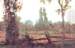Sketch Near... by Percy Franklin Woodcock