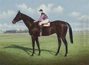Racehorse No. 1 And Jockey by Frederick Woodhouse Jr.