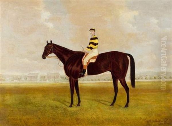 Cheval De Course Et Son Jockey - view 1