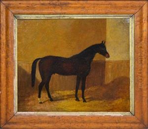 Chestnut Horse by Frederick Woodhouse Sr.
