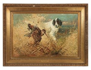 Flushing A Woodcock by William Woodhouse