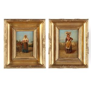 Two Figural Studies Two Figural Studies