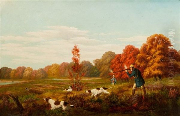 English Hunting Scene - view 1