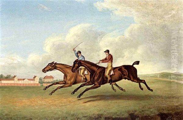 A Race At Bush Hill - view 1