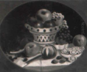 Still Life With Fruits And Nuts by John Archibald Woodside