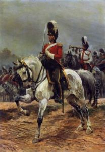 The Queen's Halt by Richard Caton Woodville Jr.