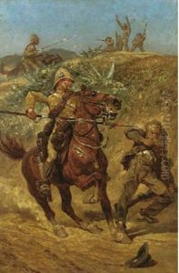 The Boer War by Richard Caton Woodville Sr.