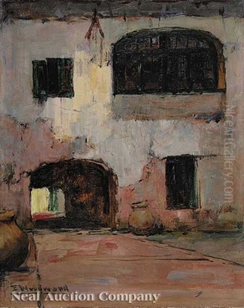 A Courtyard In The Old Quarter, New Orleans - view 1