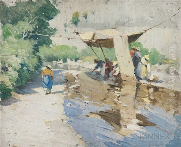 Wash Day, Italy - view 1