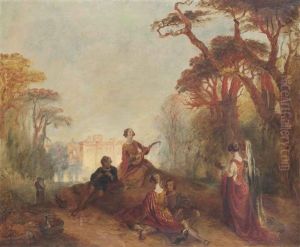 Fete Gallante by Alfred Woolmer