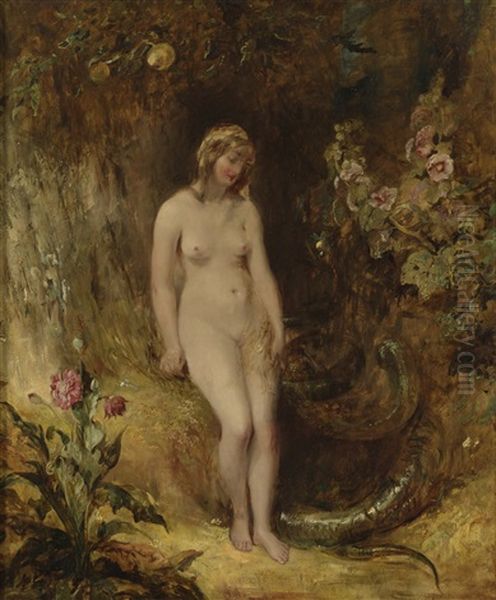 Eve With The Serpent - view 1