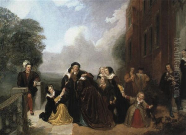 The Seperation Of Sir Thomas More And His Family - view 1