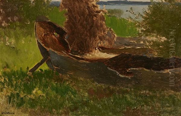 A Boat On The Shore - view 1