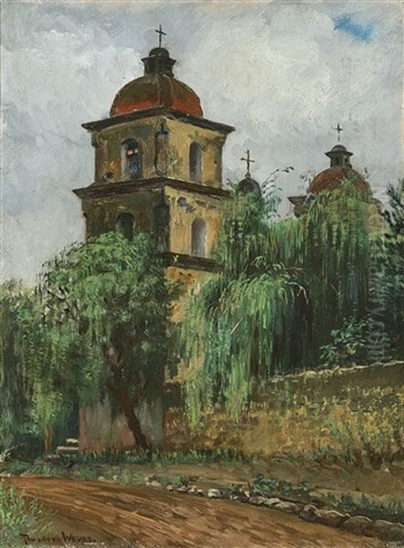 Mission Church In Santa Barbara, California - view 1