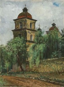 Mission Church In Santa Barbara, California