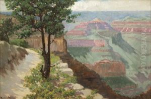 View Of The Grand Canyon by Theodore Wores