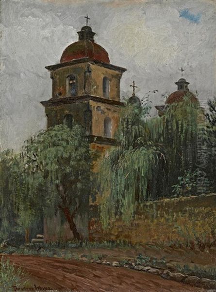 Old Mission Church, Santa Barbara - view 1