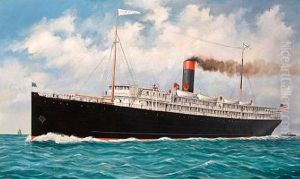 The "s.s. City" Of St. Louis At Sea