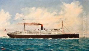 The "s.s. City Of Chattanooga" At Sea The "s.s. City Of Chattanooga" At Sea