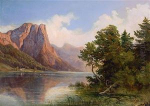 Ansicht Des Grundl Sees Bey Aussee In Obersteyermark